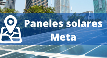 energía solar en meta