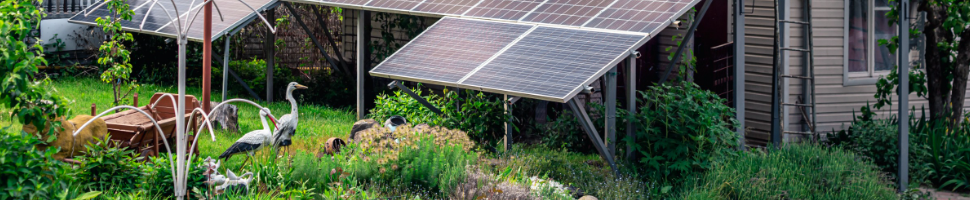 instalación de paneles solares para fincas