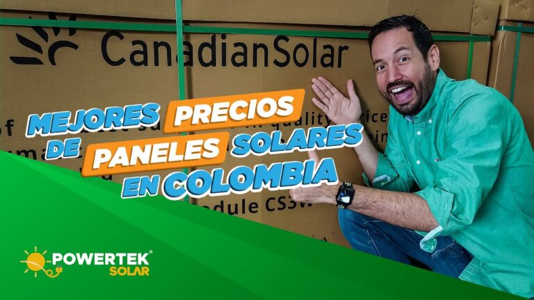 ¡Invierte y Ahorra! Precios de Paneles Solares Fotovoltaicos en Colombia 🌞💰